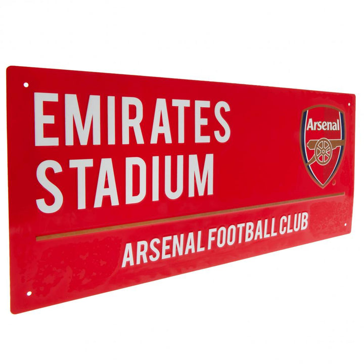 Arsenal FC Colour Street Sign by Football>Premier League>Arsenal FC