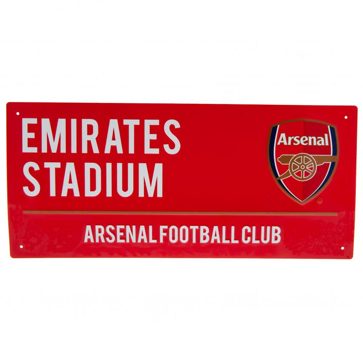 Arsenal FC Colour Street Sign by Football>Premier League>Arsenal FC