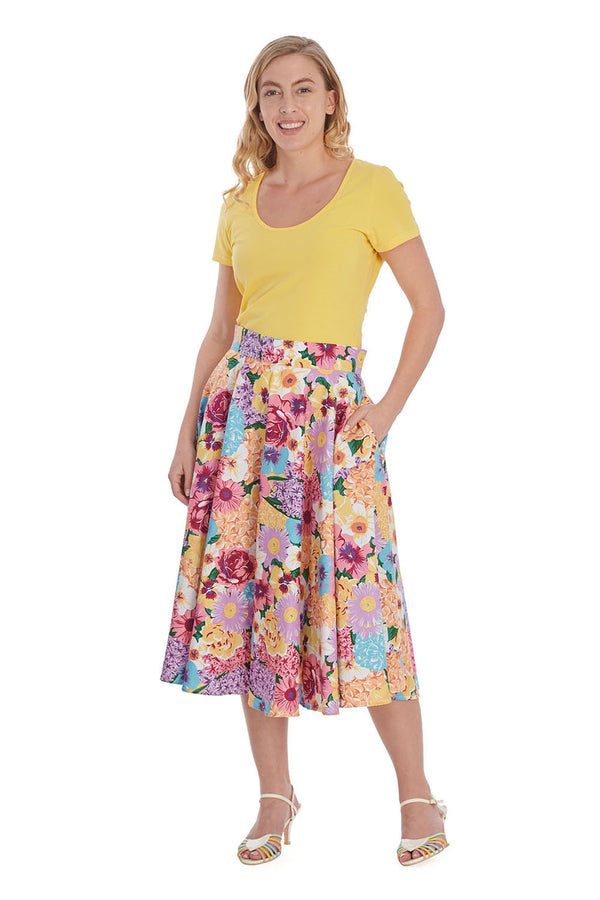 FLORAL ZING SKIRT