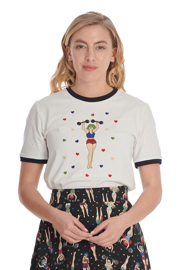 POWER PIN UP T-SHIRT