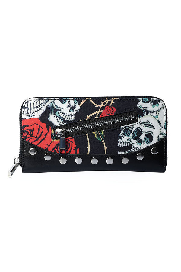 Skulls And Roses Wallet