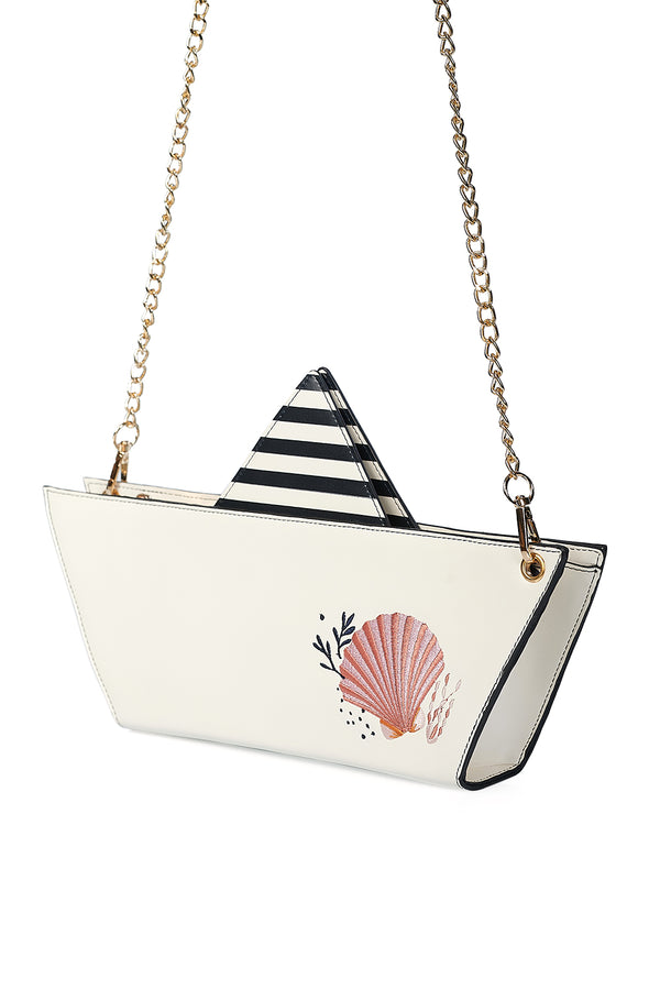 SUMMER SHELL SHOULDER BAG by Banned Apparel