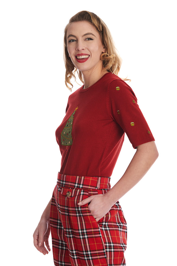 SCANDI TREE HOLIDAY CHEER JUMPER