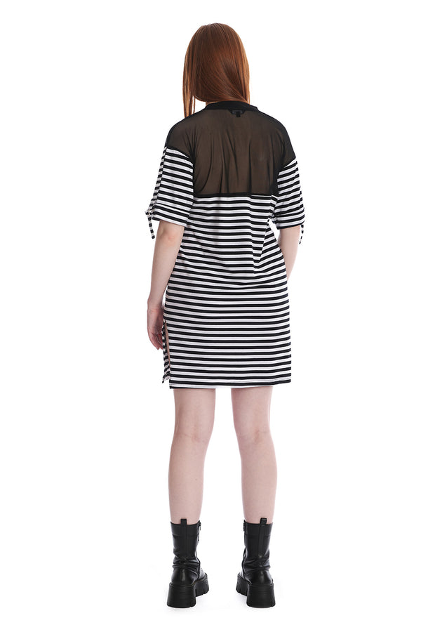 Banned Apparel - Belinda Striped T-Shirt Dress