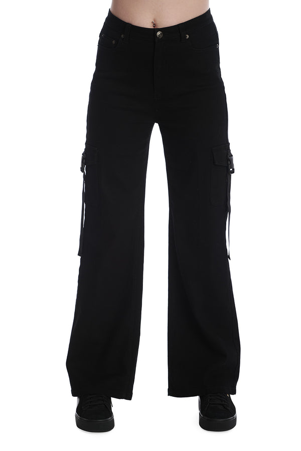 DRAVEN WIDE LEG TROUSERS