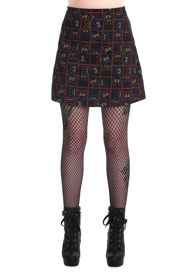 KITTY CAT MINI SKIRT