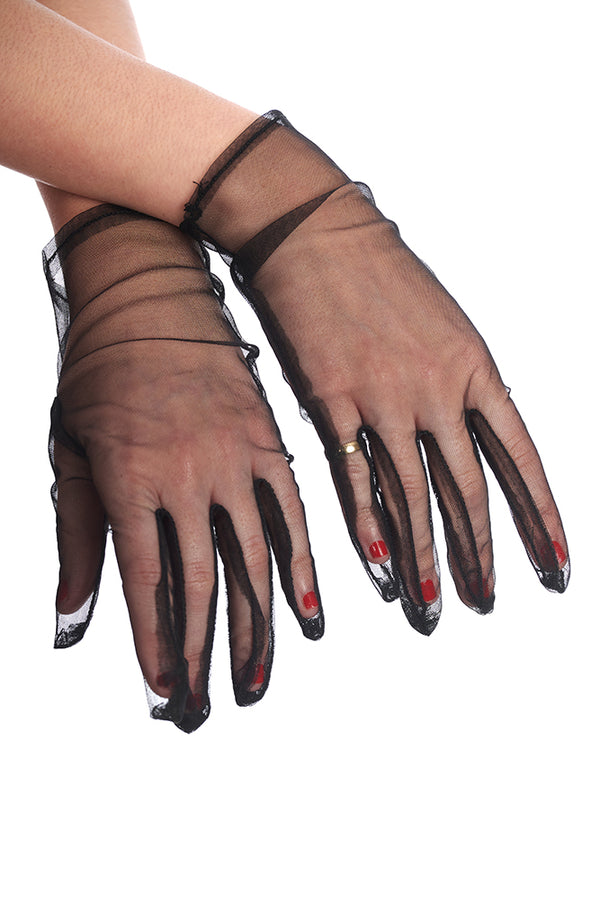 Banned Apparel - Bellona Short Mesh Gloves by Banned Apparel