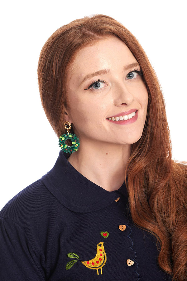 NOELLE WREATH EARRINGS