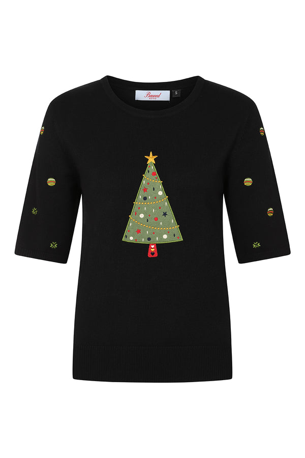 SCANDI TREE HOLIDAY CHEER JUMPER