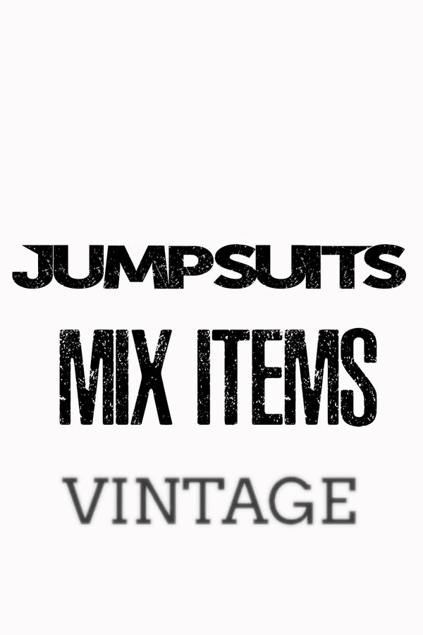 Mix Jumpsuits Vintage