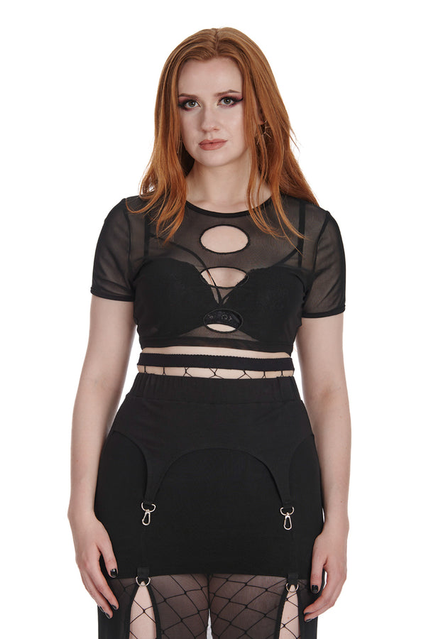 ECLIPSE CUT OUT MESH TOP