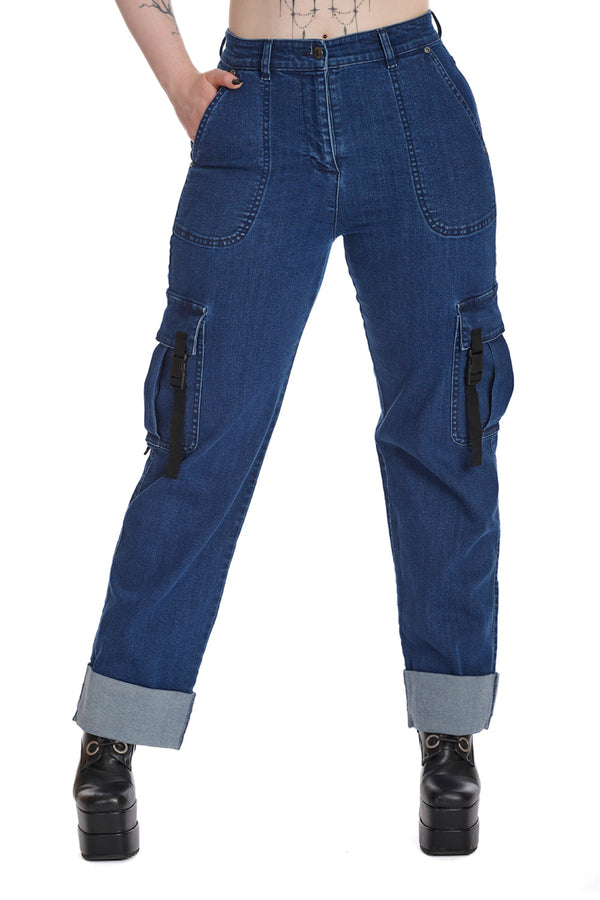 URBAN EDGE DENIM TROUSERS