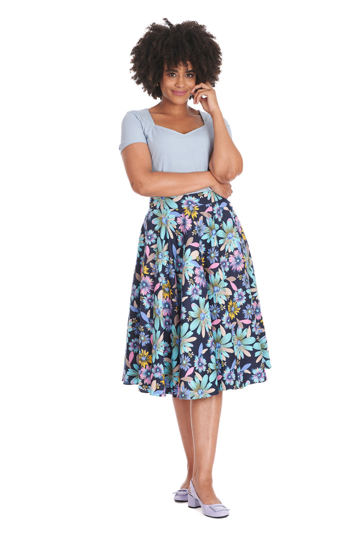 SUMMER BEE SWING SKIRT by Banned Apparel