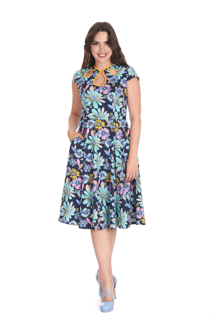 SUMMER BEE SWING DRESS by Banned Apparel