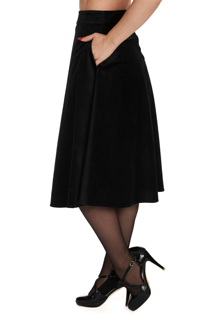 VELVET DREAMS SWING SKIRT by Banned Apparel