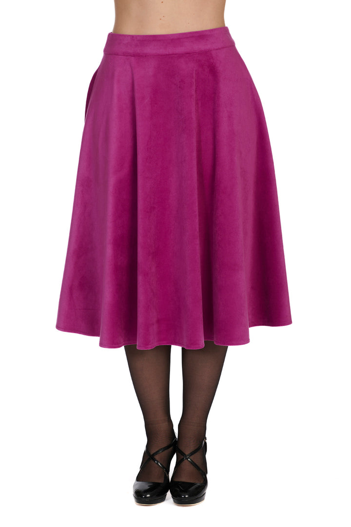 VELVET DREAMS SWING SKIRT by Banned Apparel