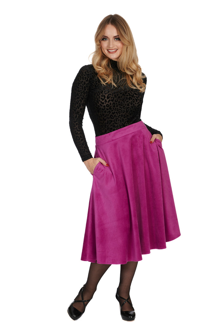 VELVET DREAMS SWING SKIRT by Banned Apparel