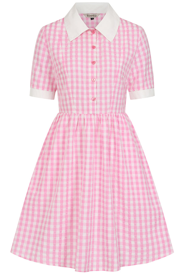 YUNA GINGHAM DRESS