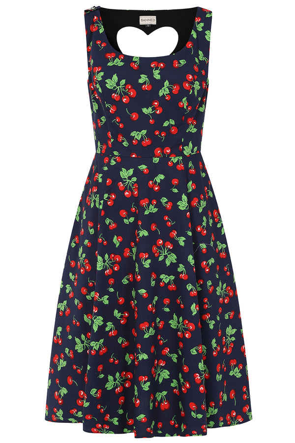 NORA HEART CHERRY DRESS