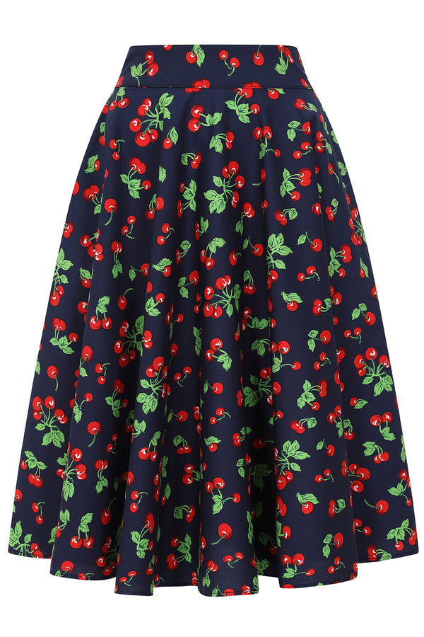 Banned Apparel - Cary Cherry Swing Skirt