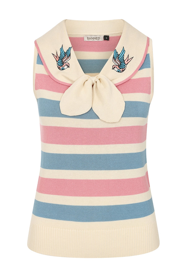 ZELDA SWALLOW STRIPED JUMPER