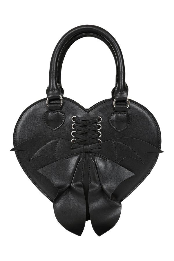 GLAMORAMA HEART SHAPED BAG