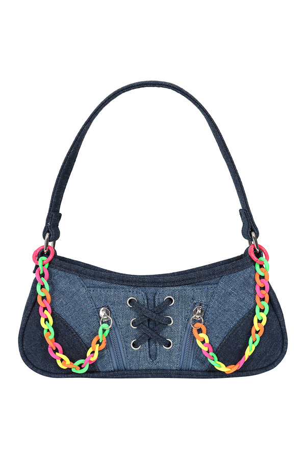 NEON RIOT SHOULDER BAG