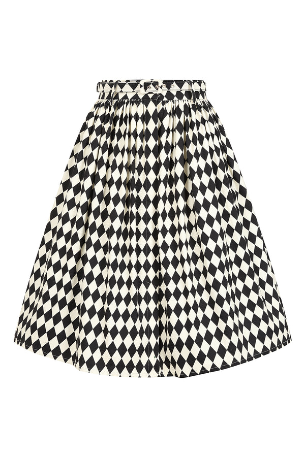 Millie Harlquin swing skirt