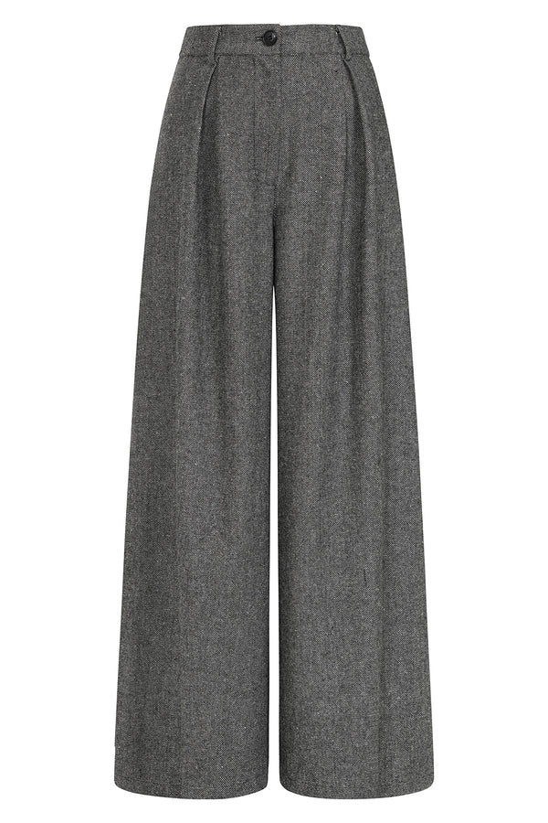 Lori herringbone trousers