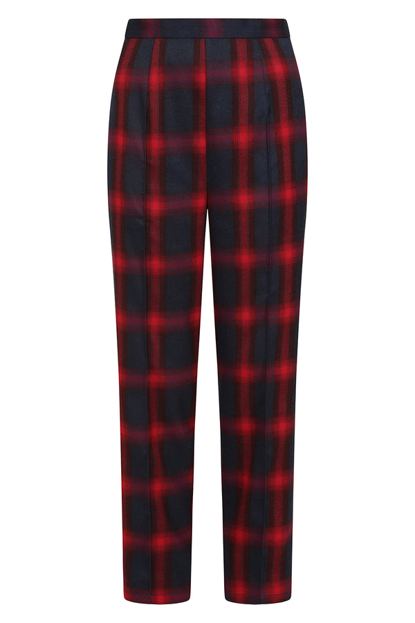 Simona check trousers