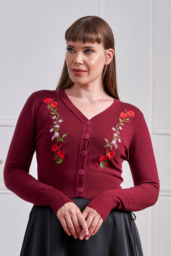 NARA ROSES AND DAISIES CARDIGAN