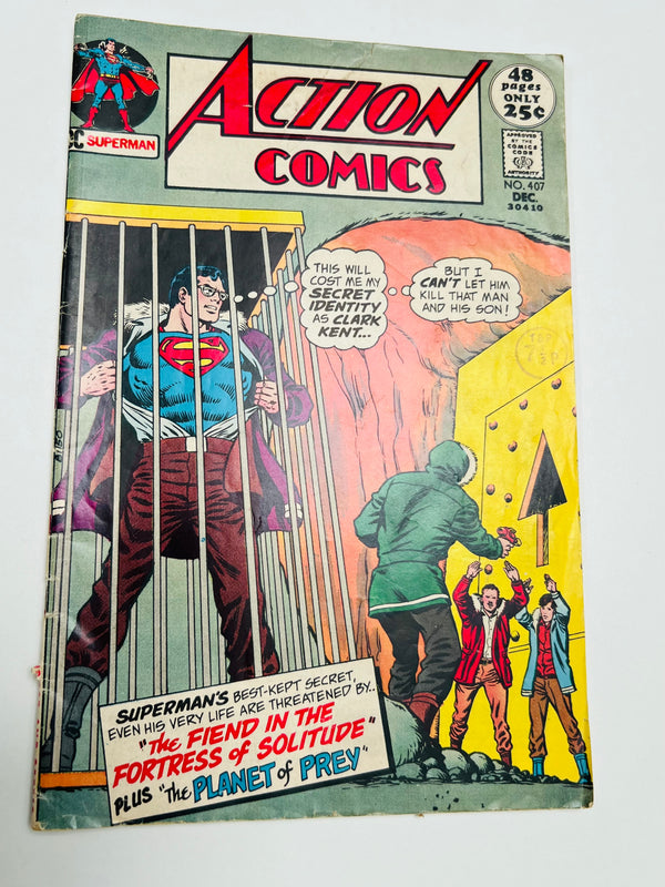 DC - Action Comics #407 Superman (1971)