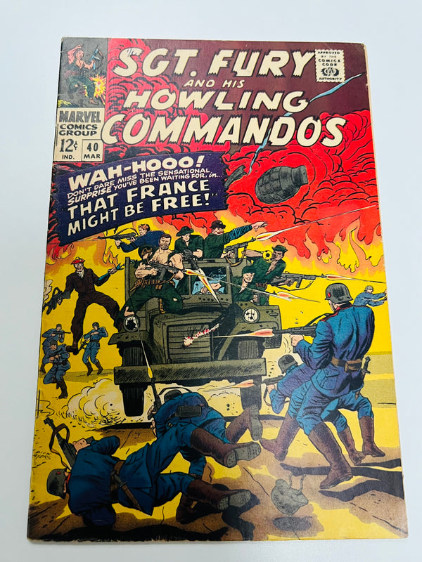 Marvel - Sgt. Fury & His Howling Commandos #40 (1967)