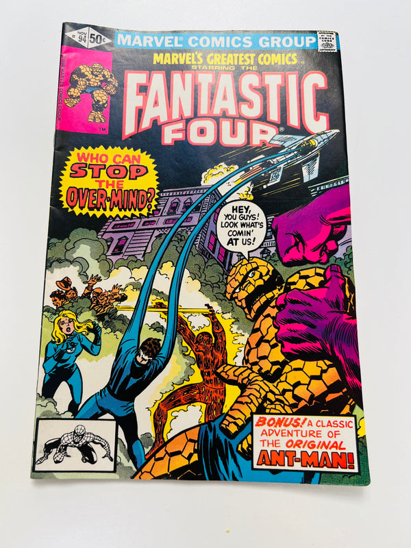 Marvel’s Greatest Comics #94 (1980) Fantastic Four Ant Man