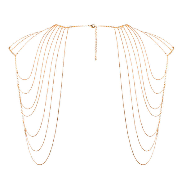 Bijoux Indiscrets Magnifique Shoulder Jewellery Gold by Bijoux Indiscrets