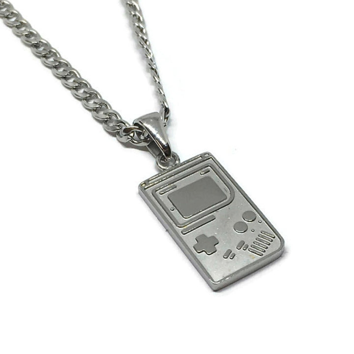 Gameboy Colour Steel Necklace-1