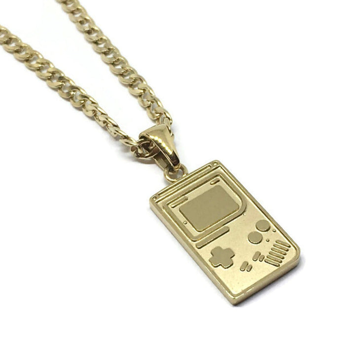 Gameboy Colour Steel Necklace-2