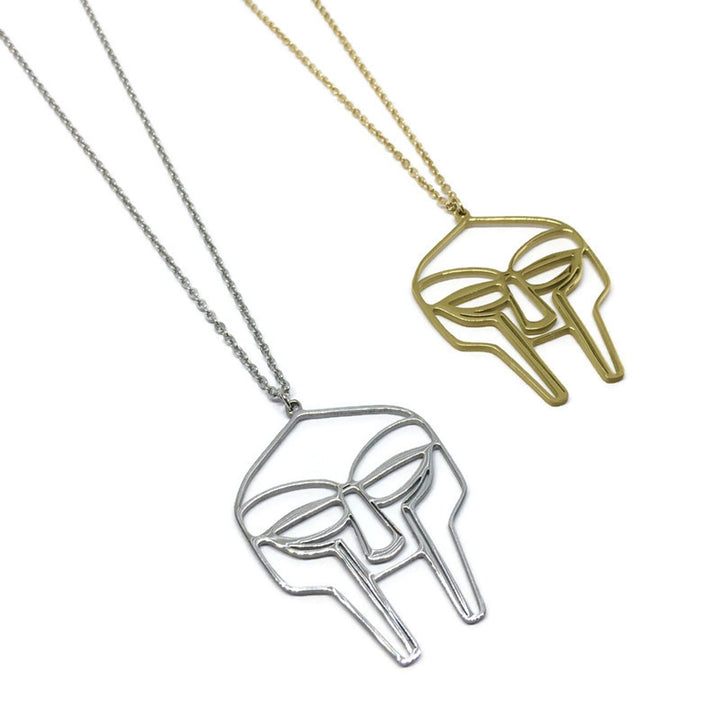 Gifts From The Crypt - MF DOOM Mask Necklace-0