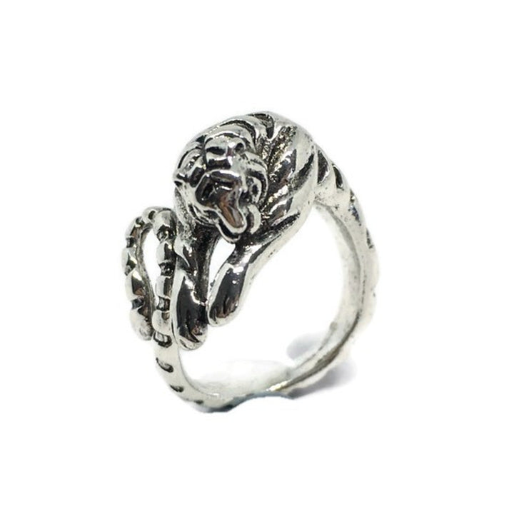 Gifts From The Crypt - Tibetan Tiger Adjustable Ring-1