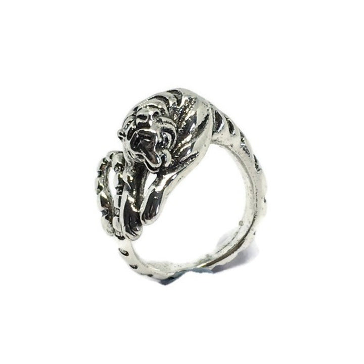 Gifts From The Crypt - Tibetan Tiger Adjustable Ring-3