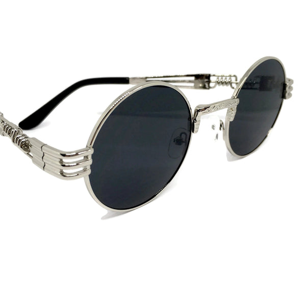 Black & Silver Sunglasses-0