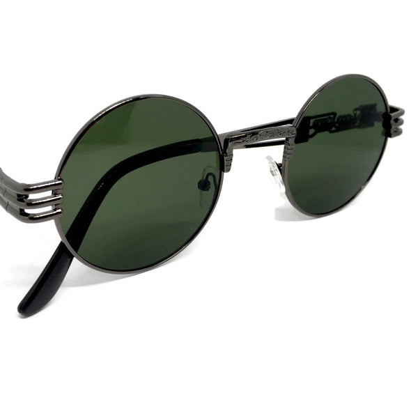 Green & Chrome Sunglasses by Gifts From The Crypt