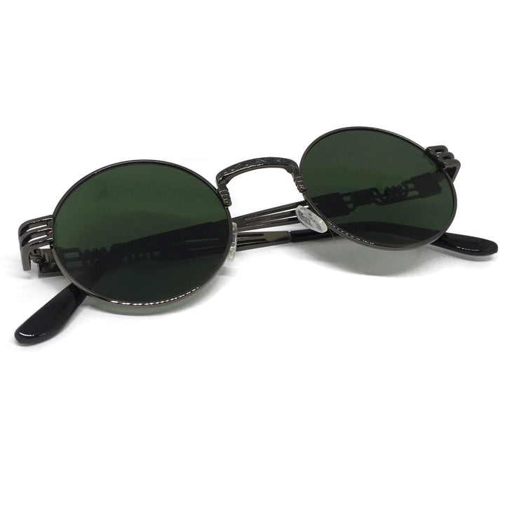 Green & Chrome Sunglasses by Gifts From The Crypt