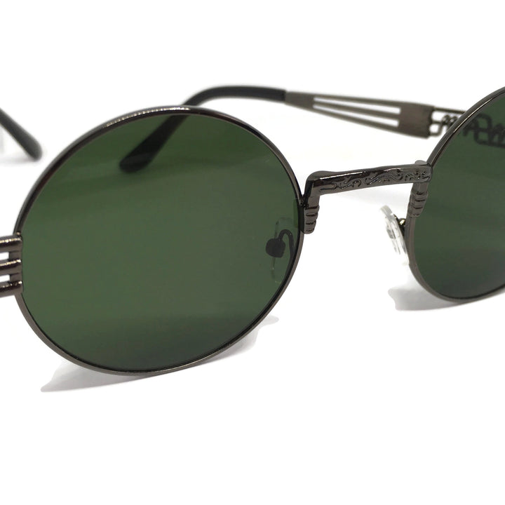 Green & Chrome Sunglasses by Gifts From The Crypt