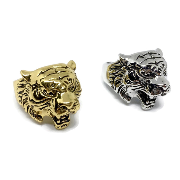 Gifts From The Crypt - Tibetan Tiger Statement Ring by Gifts From The Crypt