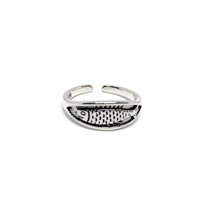 Fish Adjustable Band Ring-2