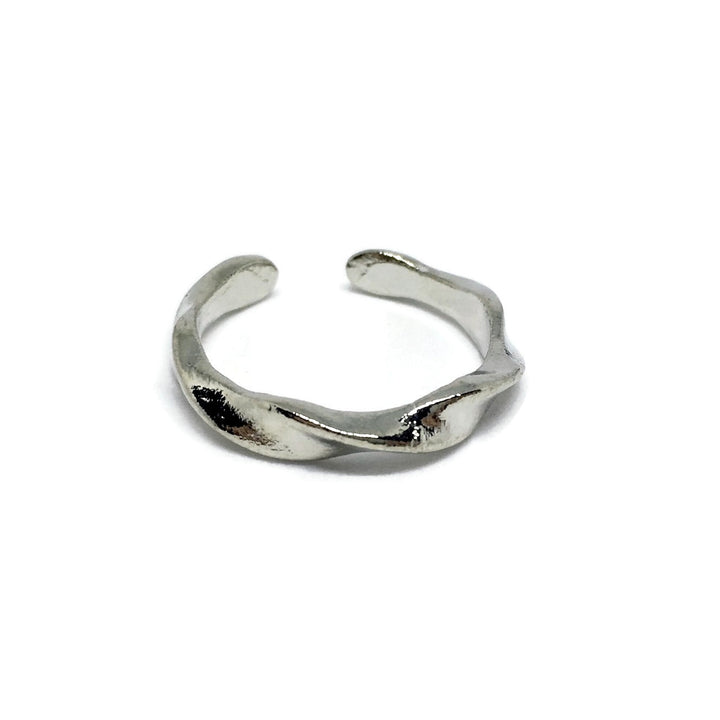 Twirling Adjustable Band Ring-0