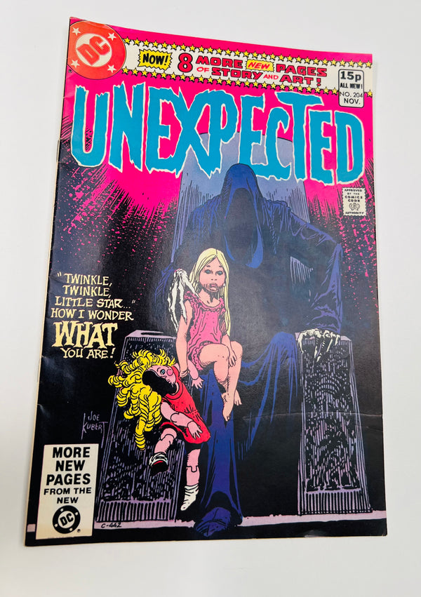 DC - The Unexpected Issue 204 Bronze Age Comic (1980) 8.0 Grade