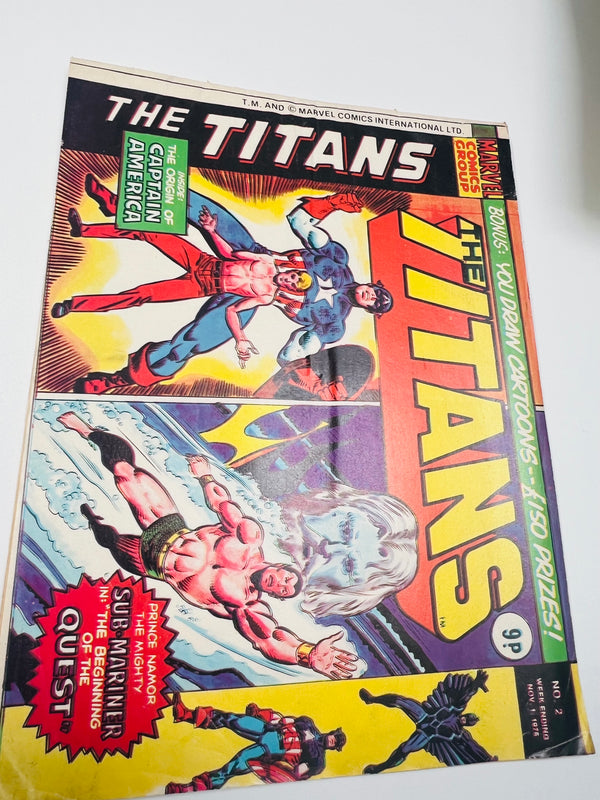 Marvel UK - The Titans #2 (1975)