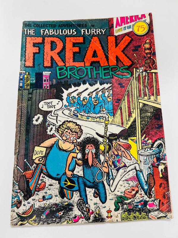 The Fabulous Furry Freak Brothers #1  (1980) Gilbert Shelton